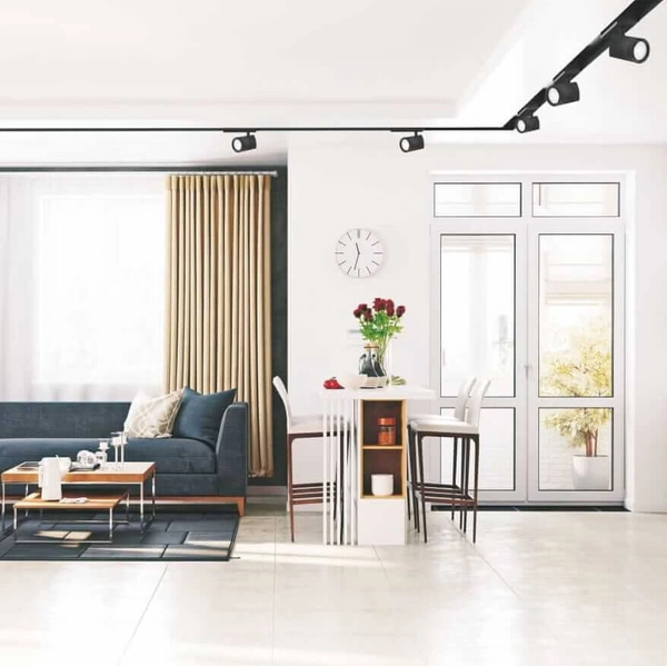 Szyna do systemu Magnetic LP-E020-MAG-BK Light Prestige 2m metalowa czarna