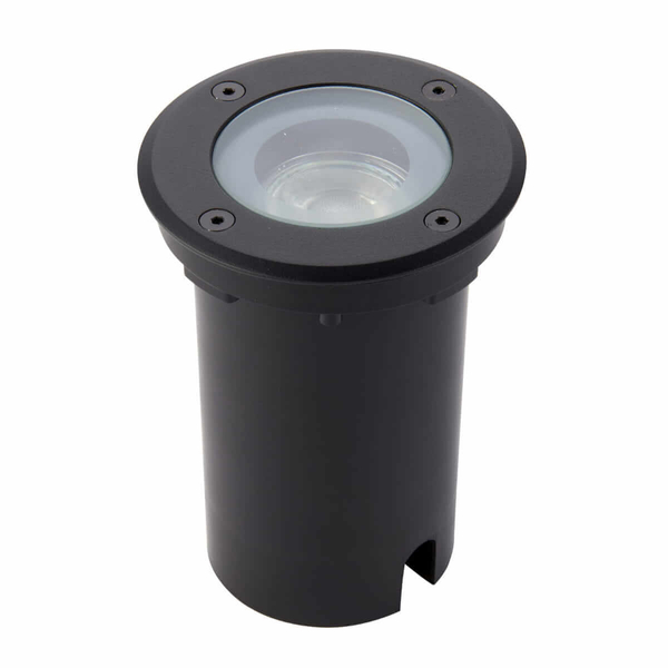 Podtynkowa oprawa Pillar 103851 Saxby IP65 okrągła czarna