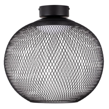 Okrągła lampa nasufitowa RITA LE44255 LED 19W 3000K jadalniana czarna