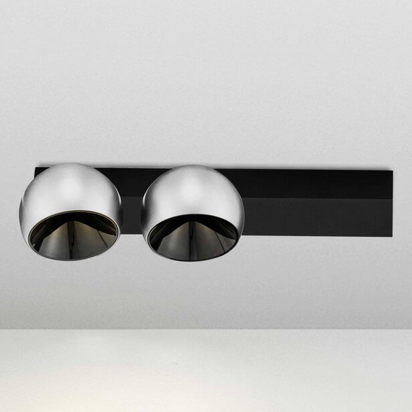 Lampa sufitowa FRONTERA LE44942 LED 21W 3000K bubbles szara czarna