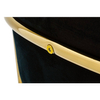 Eleganckie krzesło Margo KH121100121.74 King Home tapicerowane czarne