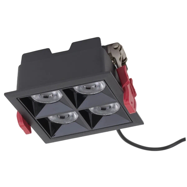 Podtynkowa lampa sufitowa Midi 10064 Nowodvorski LED 16W 4000K czarna