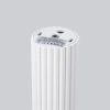 Sufitowa lampa podłużna KARBON SL.1531 ryflowana tubka biała