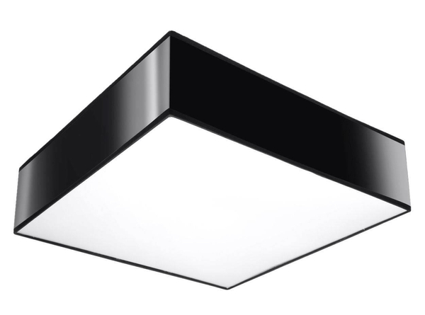 Plafon LAMPA sufitowa SL.0136 kwadratowa OPRAWA natynkowa czarna OUTLET