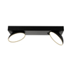 Czarna lampa kierunkowa Castelio LED 10W 4000K 2-punktowa