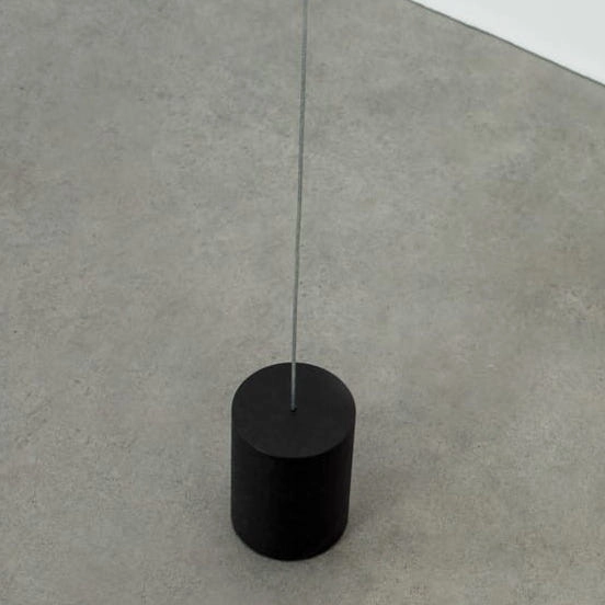 LAMPA sufitowo Podłogowa BUGA LE41359 Luces Exclusivas tuba OPRAWA metalowa LED 20W 3000K wpust czarny