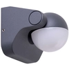 Regulowana LAMPA elewacyjna PALLAS 1221897 Nave zewnętrzna LAMPA ścienna LED 6W 3000K outdoor IP54 czarny biały