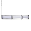 Podłużna wisząca lampa Aeris LP-2137/3L TR LED 40W CCT przezroczysta
