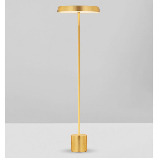 Lampa stojąca sypialniana CORUNA LE44432 LED 33W 3000K plate złota