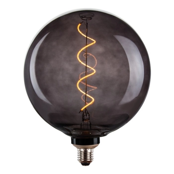 Przydymiona żarówka dekoracyjna DecoVintage 317780 Polux G200 LED E27 bańka 4W 50lm 230V biała ciepła