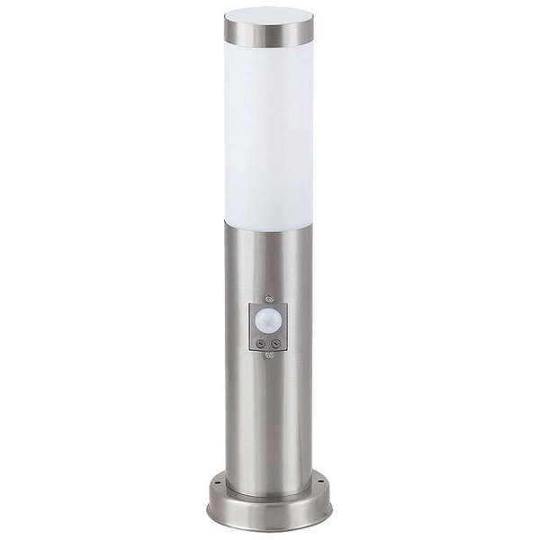 Nowoczesny słupek ogrodowy Inox Torch 8267 Rabalux IP44 chrom satynowy