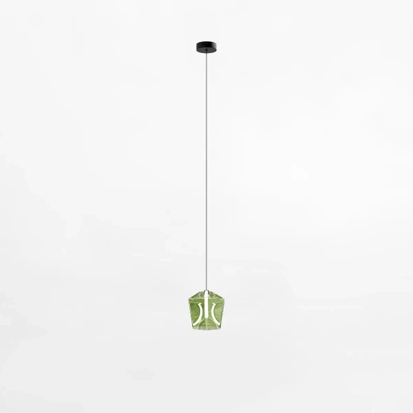 Nowoczesny żyrandol COLORE MD3350-1BL/GR LED 6W 3000K zielony