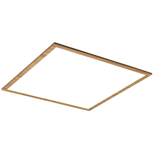 Natynkowa lampa nowoczesna Almond 6908 LED 40W 4000K salonowa drewno