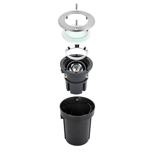 Regulowana lampa najazdowa Hoxton 90962 LED 6,5W 3000K IP67 srebrny