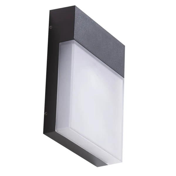 Zewnętrzny kinkiet ścienny Civita AZ4361 Azzardo LED 12W 2900K IP54 szara
