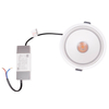 Sufitowe oczko wpustowe VECTOR H0139 LED 10W 3000K regulowane białe