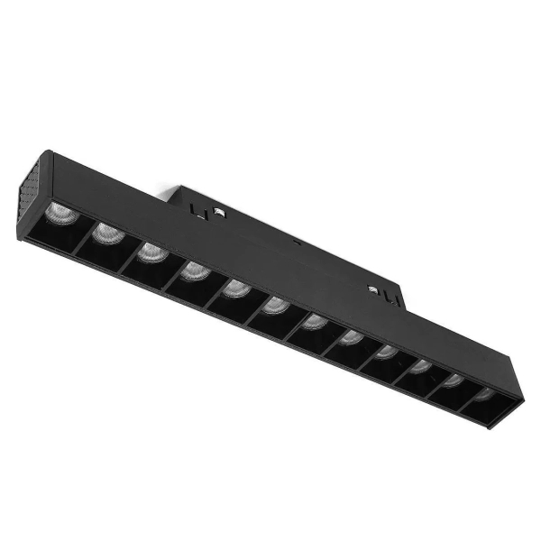 Lampa magnetyczna szynowa 1304 Tuya LED 12W 2500-6500K belka czarna