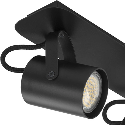 Plafon LAMPA sufitowa KAMERA 32559 Sigma metalowa OPRAWA listwa regulowane reflektorki czarne