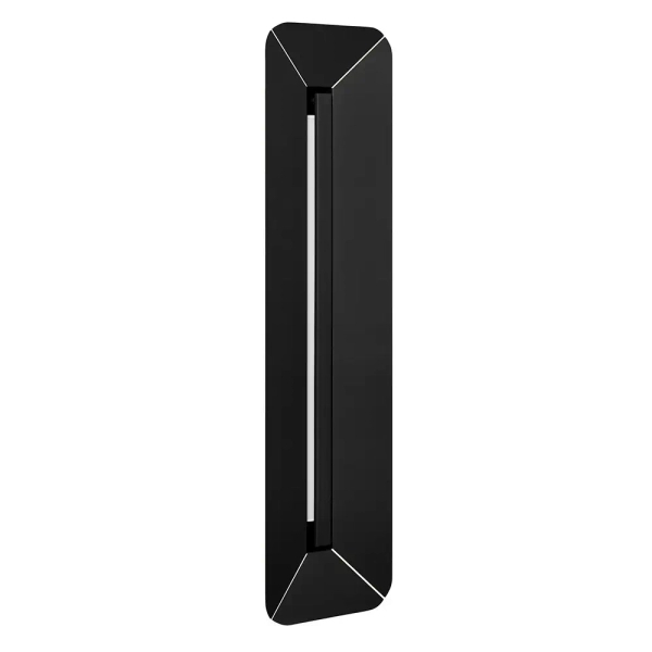 Podłużny kinkiet ścienny Yottsu YWB620002 LED 17W 3000K czarny