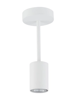 Loftowa lampa sufitowa Luis biały downlight do przedpokoju