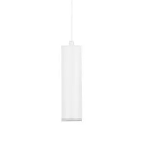 Okrągła wisząca lampa do kuchni ZENFARO LE45672 biała