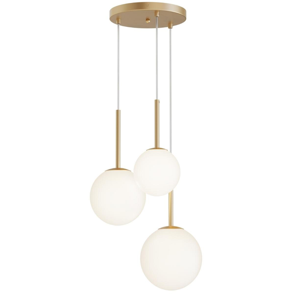 Zwisowa lampa kule Basic form MOD321PL-03G1 Maytoni nad stół złota