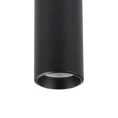 Punktowa lampa India 7860 sufitowy reflektorek czarny do sypialni