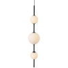 Łazienkowa lampa wisząca Bolti PL0109-3 Yaskr kule IP44 biała czarna