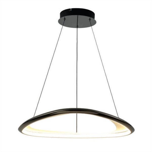 Lampa wisząca Getafe MD3888-1S-3BCT LED 34W 3000K ściemniacz czarny