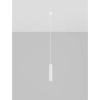 Lampa wisząca sopel do salonu SELMORA LE45646 nad stół biała
