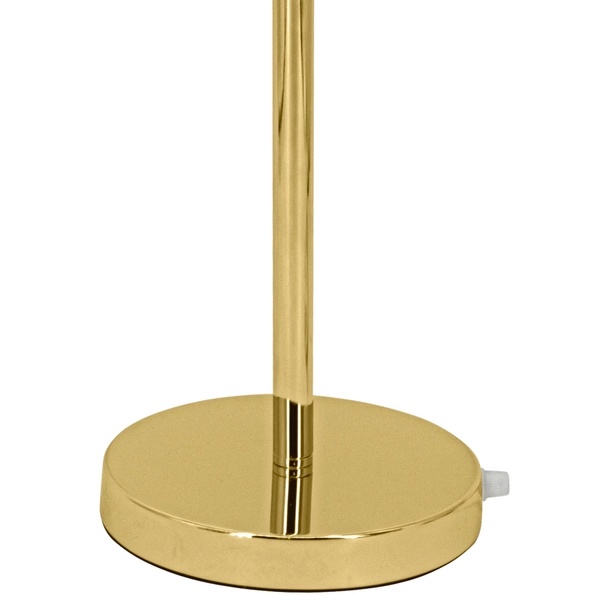 Ażurowa LAMPA stołowa DRS8006/1D TR NET Elem stojąca LAMPKA biurkowa do gabinetu złota czarna