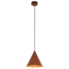 Wisząca lampa stożkowa CONO 10076 nad stół ceglany