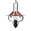 Lampa wisząca ENNA 7870 Rabalux naftowa na łańcuchu miedziana czarna 