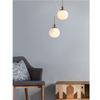 Lampa wisząca ERICH MOD221-PL-01-G Maytoni szklana kula ball miosiądz