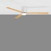 Sufitowy wentylator skandynawski DELL LE42955 Luces Exclusivas drewniany biały