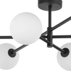 Lampa sufitowa kulista Sarius 4734 TK Lighting bańki balls czarna biała