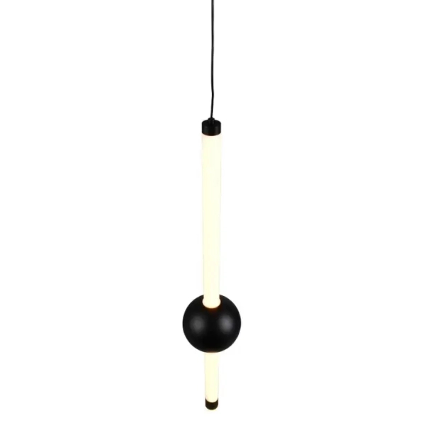Podłużna lampa zwisająca Melita 331510132 LED 6W 2300-4000K czarny biały