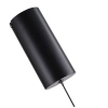 Zwisająca pionowa lampa Sarr MD2596-5A-3BGT LED 27W 3000-5700K czarna złota