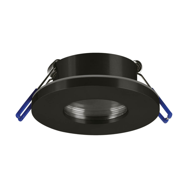 Sufitowa lampa punktowa Dukat 04349 Ideus IP44 metalowa czarna