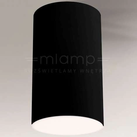 Sufitowa LAMPA downlight ARAO 1178 Shilo natynkowa OPRAWA tuba czarna