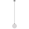 Wisząca lampa Luna P039PL-5W3K-20INS-B Maytoni LED 5W 3000K kula biała czarna