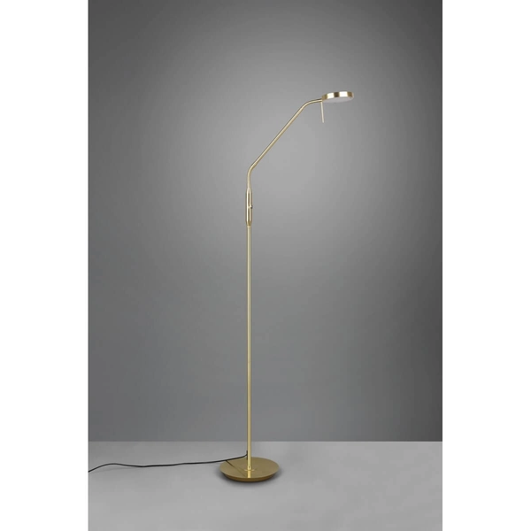 Ściemnialna lampa podłogowa NEMIO DL108423310 LED 12W 2300-4000K złoty