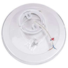 Sufitowa LAMPA plafon PLANAR 03841 Ideus hermetyczna OPRAWA okrągła LED 36W 4000K zewnętrzna IP54 srebrna