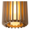 Lampa nad stół wisząca Lambres 45410/15/41 Lucide metalowa szara