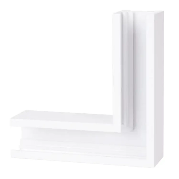 Szynowy łącznik magnetyczny MT0031 ściana-sufit biały