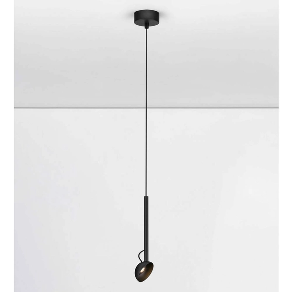 Zwisająca lampa do salonu ACHACACHI LE44757 LED 4W 3000K czarny