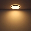 Łazienkowa LAMPA sufitowa SAPANA 41562-18B Globo minimalistyczna LED 18W 3000K okrągły plafon IP44 czarny