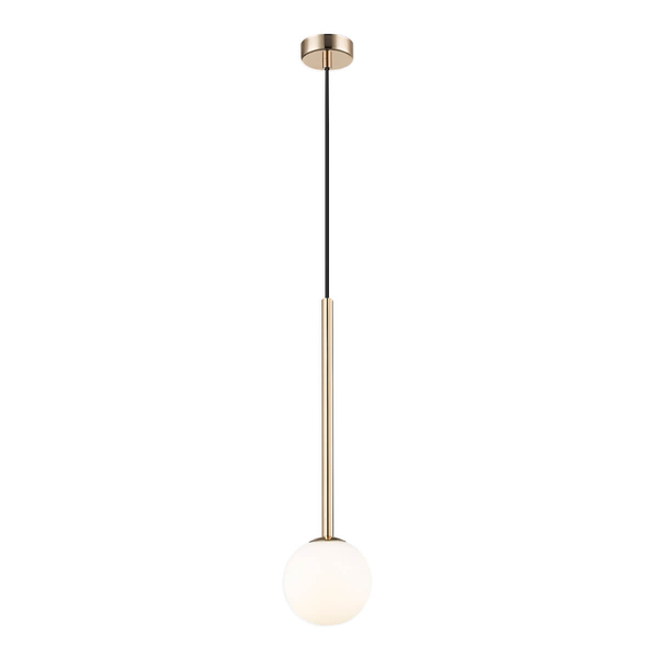 Okrągła lampa wisząca Arcturus P0574-01F-F7AA Zumaline biały złoty
