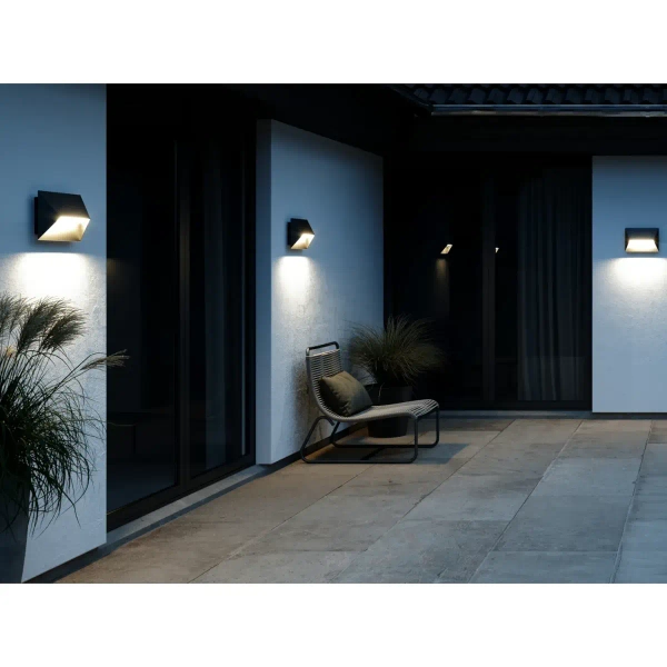 Lampa elewacyjna zewnętrzna PONTIO 2218191001 IP54 biały