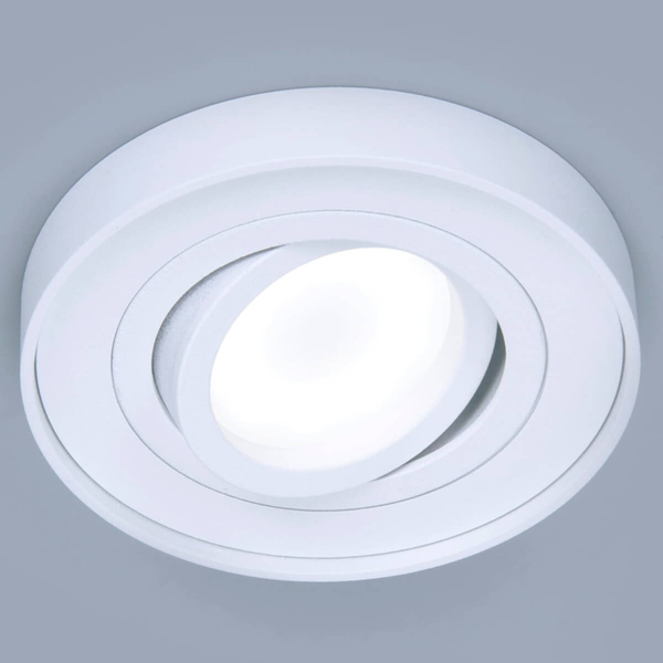 Regulowana lampa wpuszczana CGOPPODGU10 podtynkowa biała